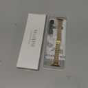 MioHHR Slim Metal Bands Compatible with Apple Watch Bands for Women 38mm 40mm 41mm 42mm (Series 11 10), Stainless Steel Strap Bands for iWatch Series 11 10 9 8 7 6 5 4 3 2 1 SE3/2/1, Gold