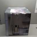 100W Ciney Glass/ Metal/ Pine Wood Table lamp with 25W Night Light (Edison Bulb Included)