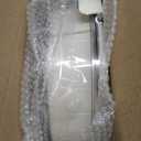 Divided Serving Tray with Lid and Handle, Stackable Snackle Box Container for Fruits Candy Organizer, Portable Spinning Rounded Veggie Tray for Kitchen, Party, Trave and Picnic-1 PACK