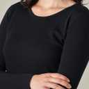 LAPASA Womens 100% Merino Wool Base Layer Set Lightweight & Midweight Thermal Underwear Long John Top & Bottom Warm L58/L91 (Medium)