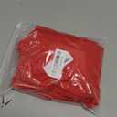 Wolkemer 4ft Fitted Round Tablecloth Spandex Stretch Cocktail Table Cover Elastic Edge Red Table Topper Cap for Dining Wedding Party Picnic 48 Inch