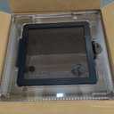 mini Reptile Terrarium,8" x 8"x 8" Reptile Tank with Full View Visually Appealingfor InsectFishTarantulaHermit CrabJumping SpiderIguanaTortoiseLeopard GeckoFrogBearded Dragon (Transparent)