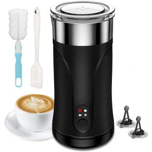 Milk Frother, 4-in-1 Milk Frother and Steamer, Automatic Hot and Cold Foam Maker and Milk Warmer