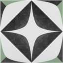 Alow Green Peel and Stick Floor Tile Waterproof, 7pcs Vinyl Flooring 11.6inX11.6in, Peel and Stick Flooring Suit for Bathroom,RV,Kitchen