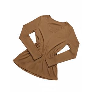 Amazon Essentials Women's Classic-Fit Long-Sleeve Crewneck T-Shirt ) L