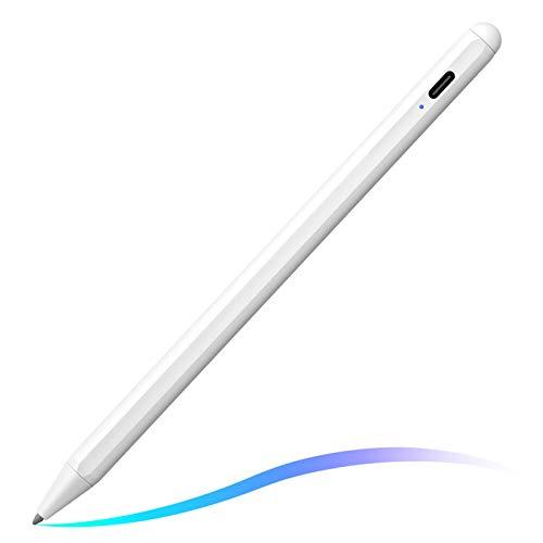 Stylus Pen for iPad (2025-2018) with Fast Charge Palm Rejection,FOJOJO Active Pencil for iPad10/9/8/7/6th,11th A16,Pro 11/13 M4,Air 11/13 M2/M3,Pro12.9,Air 5/4/3rd,Mini 7/6/5