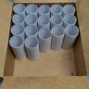 30 Pack Craft Rolls - Thick Cardboard Tubes for Crafts - Round Tubes - Cardboard Tubes For Crafts - Craft Tubes - Craft Round Tubes - Paper Tube for Crafts - 1.57 x 3.9 inches - White