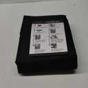 Lusso Gear Car Seat Cover for Dogs - Premium Waterproof Oxford Fabric - Universal Fit - Non-Slip Rear Cover & Protector, Car Accessories for Trucks & SUVs (Black)