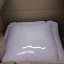 Juicy Couture Light Pink/White Link Logo Printed Comforter Set, Full – Complete 8-Piece Bed in a Bag Collection