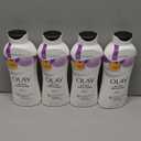 Olay Body Wash for Women, Age Defying with Vitamin E, 24hr Moisturizing, Hydrating & Refreshing, B3 Vitamin Complex, Free of Parabens & Phthalates, for All Skin Types, Scented, 22 fl oz (Pack of 4)