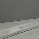 Febwind 4 Pack 24-Inch Long Clear Acrylic Floating Shelves U Shape Wall Shelf for Book Display Makeup Product Spice Organizer