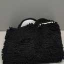 OLANLY Bathroom Rugs 47x20, Extra Soft Absorbent Chenille Bath Rugs, Rubber Backing Quick Dry, Machine Washable Bath Mats for Bathroom Floor, Tub and Shower, Home Decor Accessories, Black