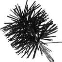 BR0181 6" RND Poly Chim Brush