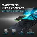 Transcend 128GB M.2 2242 SATA III SSD, MTS430S B+M Key with DRAM Cache, Up to 560MB/s, 3D TLC NAND Internal SSD for Ultrabook/Laptop/PC/Desktop, SLC Cache, LDPC Error Correction