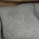 White Fluffy Rugs for Living Room Bedroom, 9x12 Shaggy Area Rug