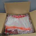 Cholemy 12 Sets Large Christmas Basket for Gift Empty Gift Basket Kit Presents Bags Empty to Fill with Handles Wine Bags Kraft Cardboard Tray for Christmas Birthday Party(Green, Snowman)