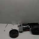 2000lbs Trailer Jack with Dual Wheel, 20-24V Cordless Drill Compatible, 12" Lift, for RV BoatBlack