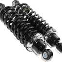 Rear Left & Right Street Rod Coil Over Shock w/200 Pound Black Coated Springs