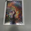 Great Jigsaw Puzzles for Adults 300 Pieces Stained Glass Tree of Life Puzzles for Adults Toys Gift Family Decoration Kids Puzzle (15"x10"-300PCS)