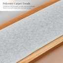Carpet Stair Treads Non-Slip Geometric  9x30 (15-Pack) Runners for Wooden Steps