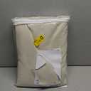 DUALIFE Cream Beige Grommet Room Darkening Curtains 60 x 96 Inches, 2 Panels