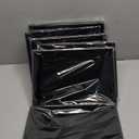 6 Pcs Black Velvet Necklace Display Stands with 17 Hooks, 14.6 x 11.8 Inch Jewelry Display Board for Selling, Boutique Vendors, Pop Up Shop and Chain Storage