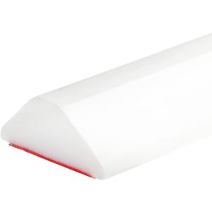 Duzzy 39 Inch Collapsible Shower Water Dam, Shower Threshold Water Stopper Barrier and Retention System and Keeps Water Inside Threshold Dry and Wet Separation, Suitable for Bathroom & Kitchen (White)