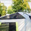 EVER ADVANCED 6 Person Camping Tent, Blackout Design Tent for Camping Instant Cabin Tents for Family with Rainfly, 60s Easy Setup, Water-Resistant Blue, 108"L x 108"W x 73"H
