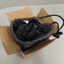 Self-Inflating Airplane Seat Cushion for Long Flights  Portable Travel Cushion Airplane Seat - Memory Foam Travel Seat Cushion Providing Pressure Relief (Grey, 15.7" x 11.8" x 2")