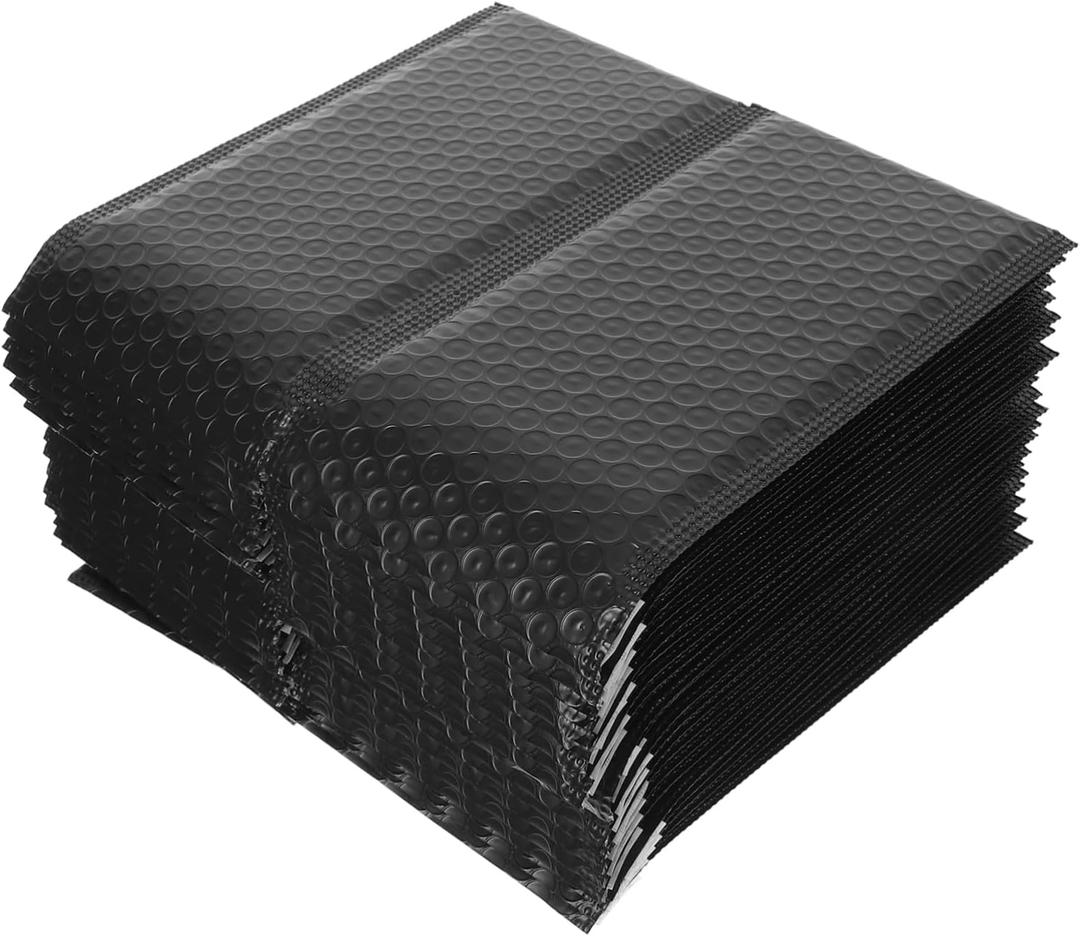 100Pcs Bubble Mailer Bags Thickened Sealed Packaging for Small Business Sturdy and Waterproof Bags for Shipping Accessories and Supplies