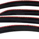 4PCS Side Window Visors Rain Guard Deflectors Replacement for 2009-2013 Corolla