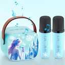 Frozen Toys for Girls Mini Karaoke Machine for Kids Princess Toys 3 4 5 6 7 8 9 10 Year Old Girl Birthday Gifts Kids Toys Toddler Wireless Microphones