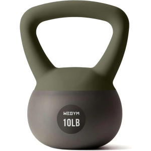 Soft Kettlebells with Cushioned Impact-Resistant Base and Anti-Slip, Wide-Grip Handle for Home Workouts, Weightlifting, and Full Body Strength Training