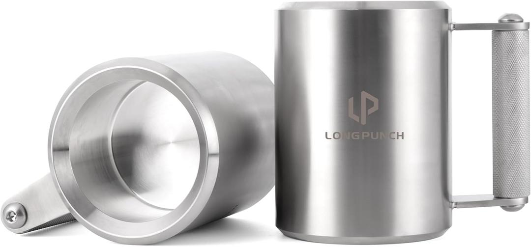 WOUDY Heavy Mug 22LB/10KG 14 oz, 304 Stainless Steel Fitness Sports Water Cup Silver Overweight Dumbbell Coffee Mug Cups, Suitable For Home Workout, Gym Strength Training, Prank Gift, and Coffee Enthusiast