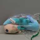 ZEKLZD Axolotl Plush Toy,14" Axolotl Stuffed Animal,Salamander Axolotl Plush Doll Gifts for Boys Girls Birthday Christmas, New Year (Blue+Pink)