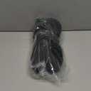 ATHMILE Men's Moccasin House Slippers, Memory Foam Arch Support, Plush Fuzzy Lining, Non-Slip Rubber Sole for Indoor/Outdoor Winter Comfort (9, Black)