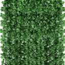 360 Feet 48 Pack Fake Greenery Hanging Garland, Ivy Leaf Plants, Vine Leaves, Fake Flowers Foliage for Bedroom Garden Wall Decor
