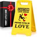 5 x Dad Gifts for Fathers Day Husband - Valentines Day Love Gifts Funny Mini Desk Decor Sign - Anniversary Birthday Gift for Dads Husband, Fathers Days Gift for Men Dad - Mini Love Sign