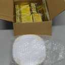 Hpmjz 100 PCS Gold Plastic Plates for 25 Guests, Disposable Dinnerware Sets Plate & Cutlery Kit Elegant Utensils Includes 25 Forks, Spoons, Knives, Plates for Wedding Party Catering Thanksgiving