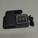 Wireless Charger iPhone Charging Station: 3 in 1 Charger Stand Multiple Devices for Apple - iPhone 17 16e 16 15 14 Pro Max 13 12 11 - Watch 11 10 9 8 7 6 5 4 3 2 SE and Ultra Series - Airpods 4 3 Pro (Black)