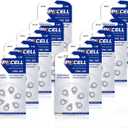 PKCELL 60 Count Hearing Aid Batteries Size 312, Mercury Free Hearing Aid Batteries,Long Lasting & Leak-Proof Design