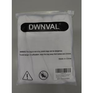 Dwnval Women's Fall Long Sleeve Crewneck T Shirt Basic Slim Fitted Knit Going Out Tops (M, White)
