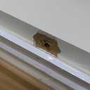 upsimples Floating Shelves for Wall, 35.5 Inch Shelves for Decor Storage Set of 6, Wall Mounted Wood Shelf for Bedroom, Living Room, Bathroom, Kitchen, Long Picture Ledge Shelves, White