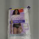 Hanes Women's Panties Pack, 100% Cotton Underwear, Moisture-Wicking Underwear, Ultra-Soft and Breathable, Tagless Multipack 2XL