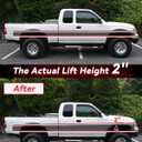 PROEZE 2" FRONT Leveling Lift Kit for 1995-2004 TACOMA 4 RUNNER,2 inch Forged Front Strut Spacers Leveling Kits