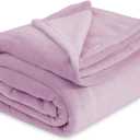 Bedsure Fleece Blankets King Size Lilac Lavender - Bed Blanket Soft Lightweight Plush Cozy Fuzzy Luxury Microfiber, 108x90 inches