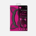 Hype Wired Pink LED Cat Ear Headphones with Mic, 3.5mm Jack Plug Fold & Swivel