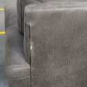 Signature Design by Ashley Navi Modern Queen Sofa Sleeper with Removable Cushions, Dark Brown