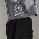 Real Essentials 3 Pack: Ultra-Soft Night Shirt for Women Long Sleeve Sleep Shirt Nightgown, L