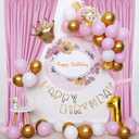 Sugargirl 10x10FT Pink Backdrop Curtains Polyester Photo Backdrop Drapes Curtains 2 Panels with Rod Pockets for Party Birthday Wedding Photography Home Decoration